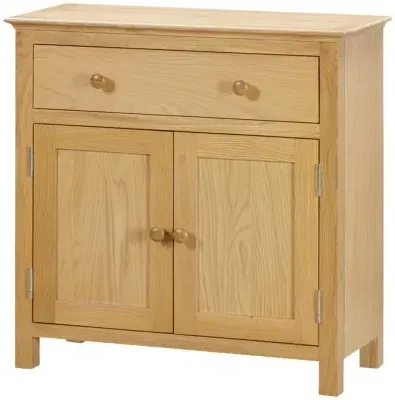 Arlington Oak 75cm 2 Door Sideboard - Natural image