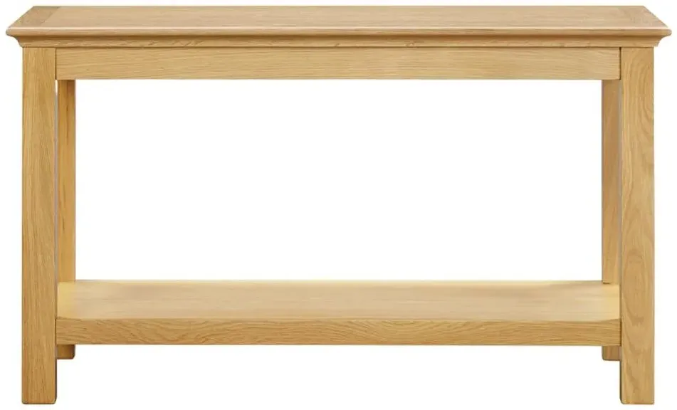 Arlington Oak 80cm Coffee Table with Storage - Natural