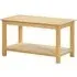 Arlington Oak 80cm Coffee Table with Storage - Natural