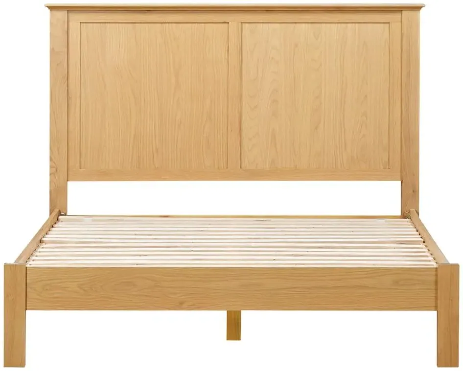 Arlington Oak Bed Frame - Natural