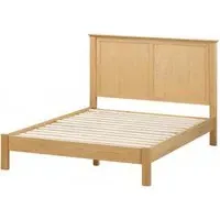 Arlington Oak Bed Frame - Natural