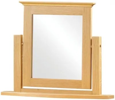 Arlington Oak Dressing Mirror - Natural image