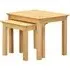Arlington Oak Nest of 2 Tables - Natural