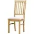 Arlington Oak Slatted Back Dining Chair - Natural, Oak