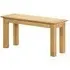Arlington Oak Small Dining Bench - Natural