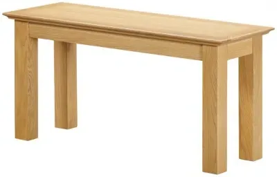 Arlington Oak Small Dining Bench - Natural image