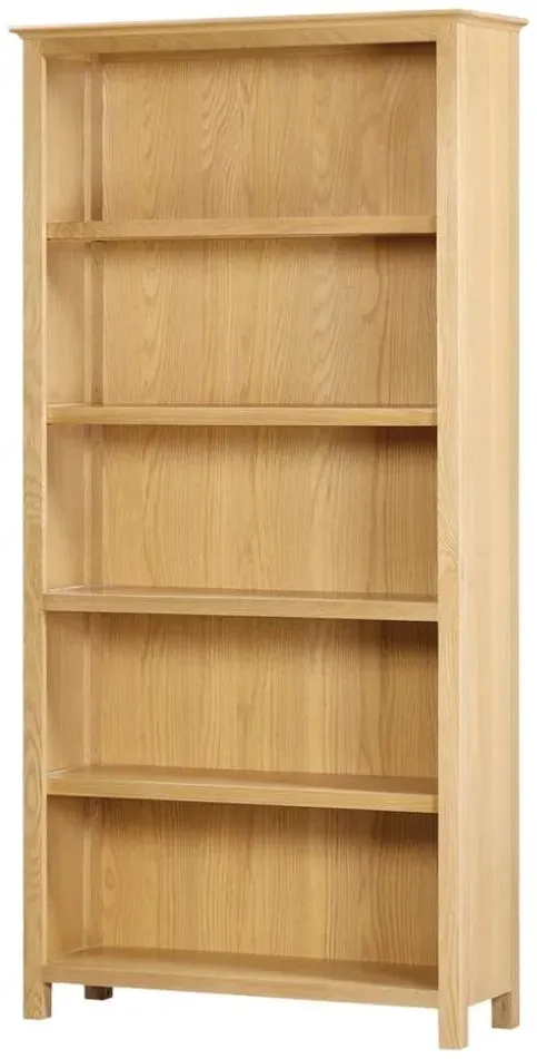 Arlington Oak Tall Bookcase - Natural