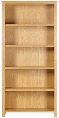 Arlington Oak Tall Bookcase - Natural image