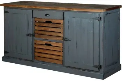 Bishop 180cm Extra Large Sideboard - Grey, Pine image