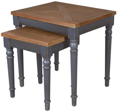 Bishop Nest of 2 Tables - Dark Dove Grey image