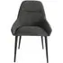Claflin Fabric Dining Chair - Dark Grey, Velvet