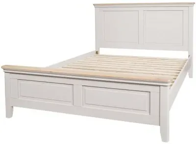 Cromwell Bed Frame - Grey Mist, Oak Pine MDF image