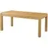 Curve Oak 4-8 Seater Extending Dining Table - Wax