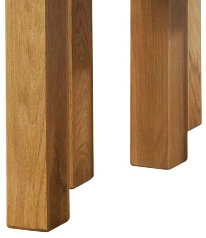 Curve Oak Nest of 2 Tables - Wax