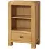 Curve Oak Small Bookcase - Wax, Oak