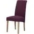 Dorset Oak Wesbury Rollback Dining Chair - Maroon, Velvet