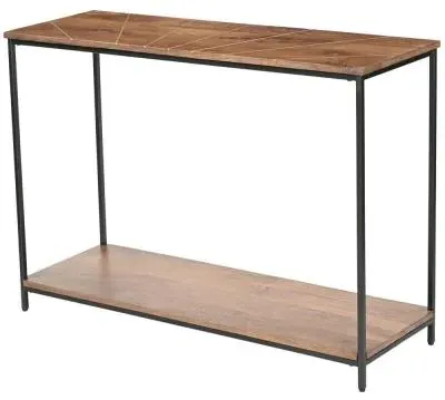 Fowey Console Table - Brown, Mango Wood image