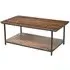 Fowey Rectangular Coffee Table - Brown, Mango Wood