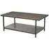 Fowey Rectangular Coffee Table - Dark Brown, Mango Wood