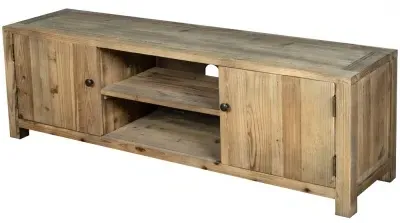 Langley 140cm TV Unit - Reclaimed Pine image