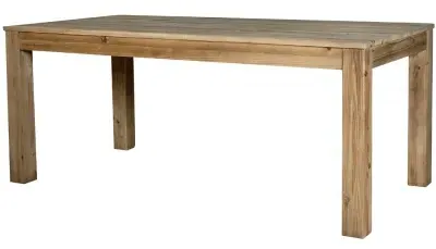 Langley 6 Seater Extending Dining Table - Reclaimed Pine