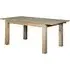 Langley Reclaimed Pine 4-6 Seater Extending Dining Table