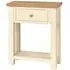Lundy 1 Drawer Console Table - Ivory, Oak