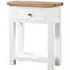 Lundy 1 Drawer Console Table - White, Oak