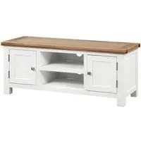 Lundy 120cm TV Unit - White