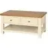 Lundy 2 Drawer Coffee Table - Ivory