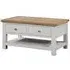 Lundy 2 Drawer Coffee Table - Moon Grey