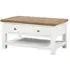 Lundy 2 Drawer Coffee Table - White