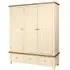 Lundy 3 Door Triple Wardrobe - Ivory