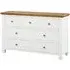 Lundy 3+4 Drawer Chest - White, Oak