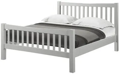 Lundy Bed Frame - Moon Grey