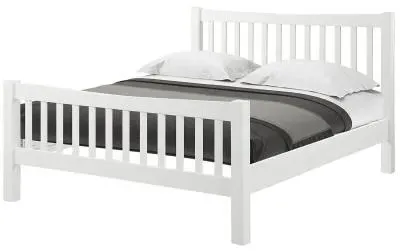 Lundy Bed Frame - White
