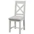 Lundy Crossback Dining Chair Set of 2 - Grey, Pine