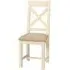 Lundy Crossback Dining Chair Set of 2 - Ivory, Pine