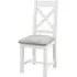 Lundy Crossback Dining Chair Set of 2 - White, Pine