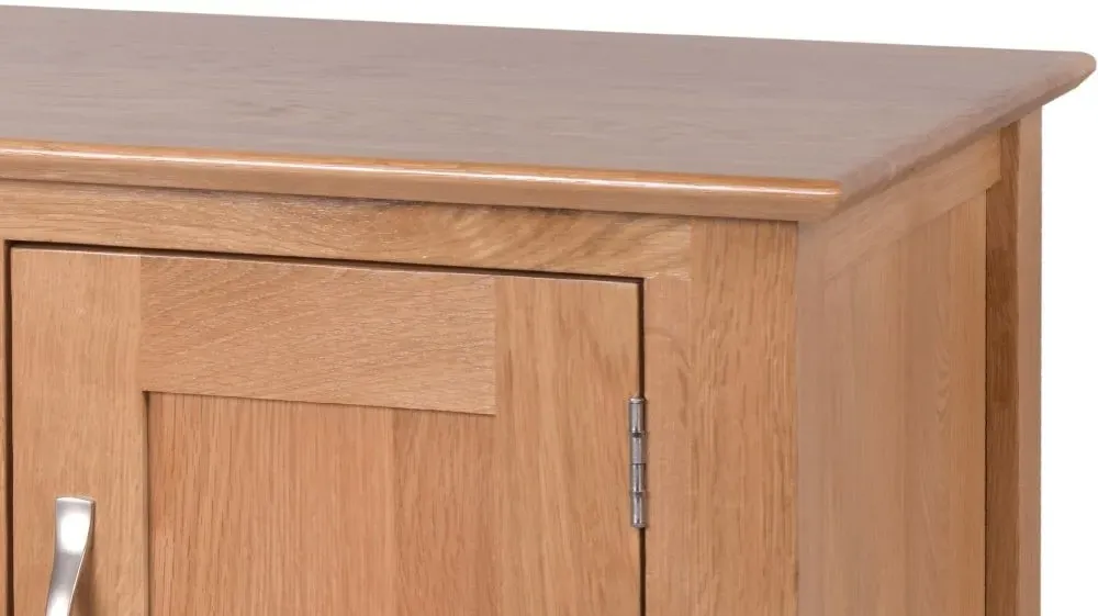 Nimbus Oak 120cm TV Unit - Light Oak