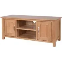 Nimbus Oak 120cm TV Unit - Light Oak