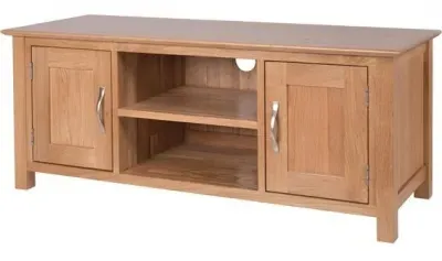 Nimbus Oak 120cm TV Unit - Light Oak