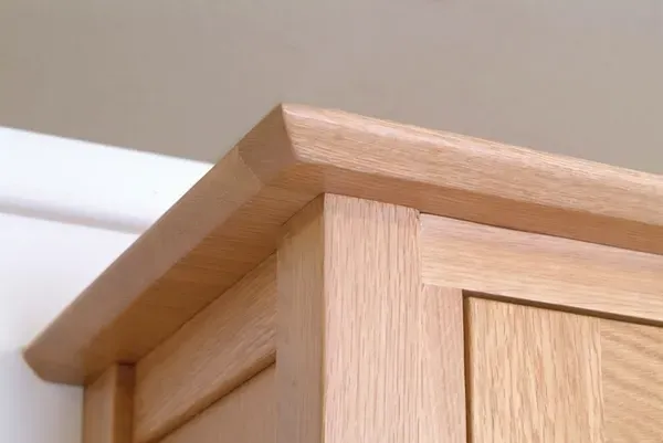 Nimbus Oak 2 Door Wardrobe with Drawer - Light Oak