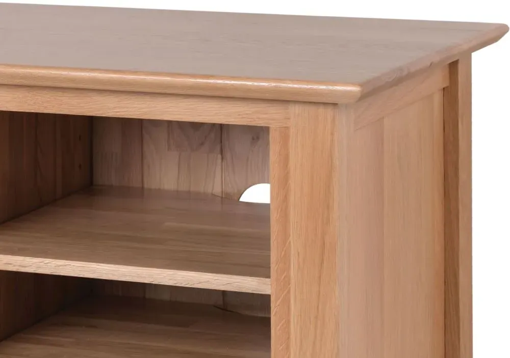 Nimbus Oak 90cm TV Unit - Light Oak
