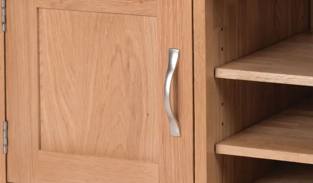 Nimbus Oak 90cm TV Unit - Light Oak