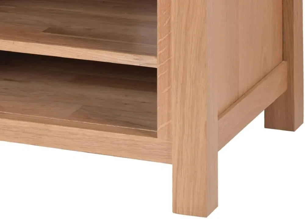 Nimbus Oak 90cm TV Unit - Light Oak