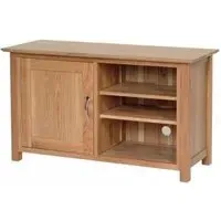 Nimbus Oak 90cm TV Unit - Light Oak