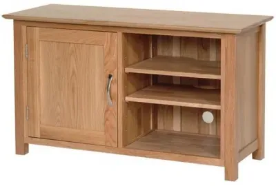 Nimbus Oak 90cm TV Unit - Light Oak