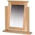 Nimbus Oak Dressing Mirror - Light Oak