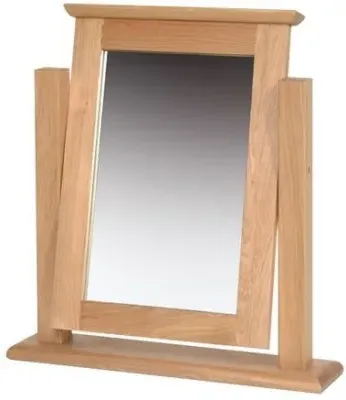 Nimbus Oak Dressing Mirror - Light Oak image